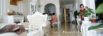 Thi công nội thất chung cư Tân cổ điển tại R1 Royal City - Mr Phú