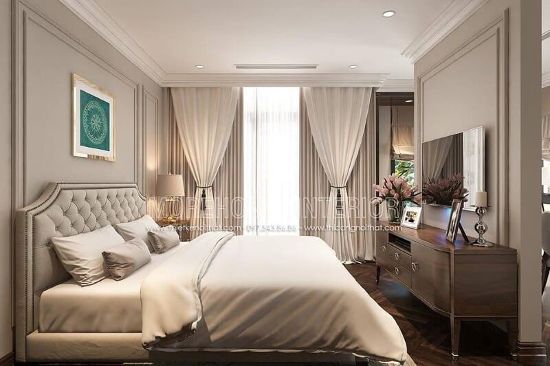 Tuyển chọn #24 Mẫu giường ngủ tân cổ điển đẳng cấp cho thiết kế căn hộ tại Hải Phòng